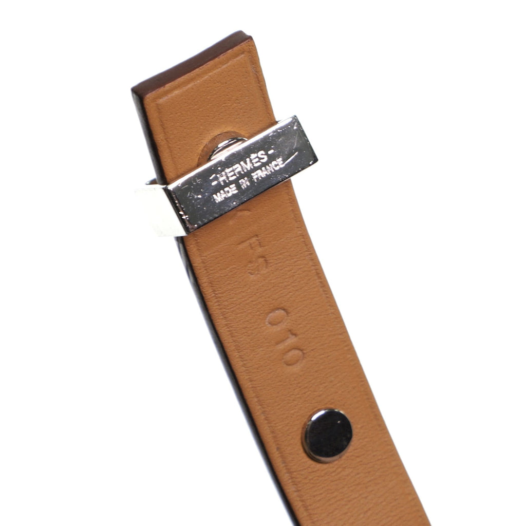 Mini Dog Clous Ronds Bracelet Leather