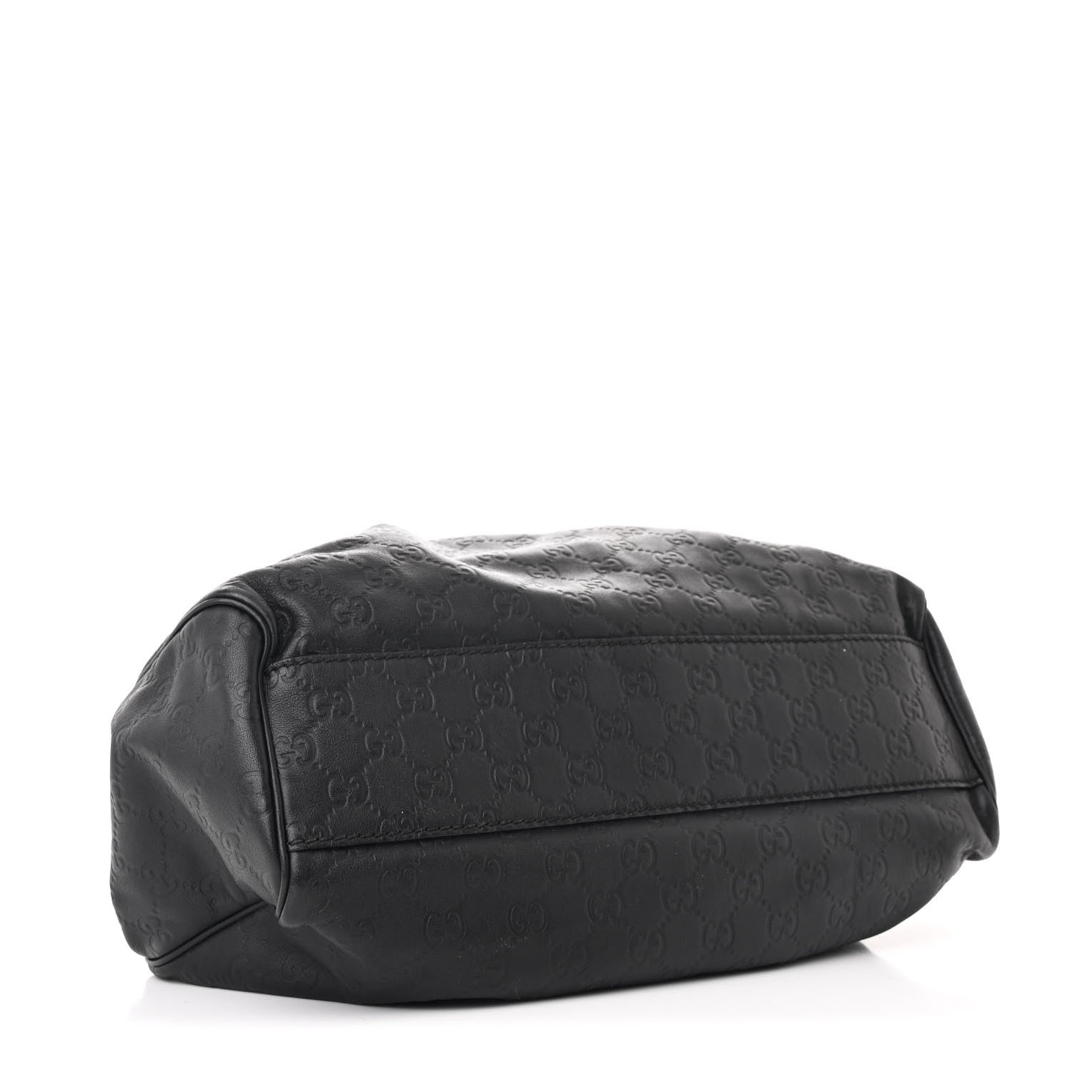 Guccissima Medium Sukey Tote Black