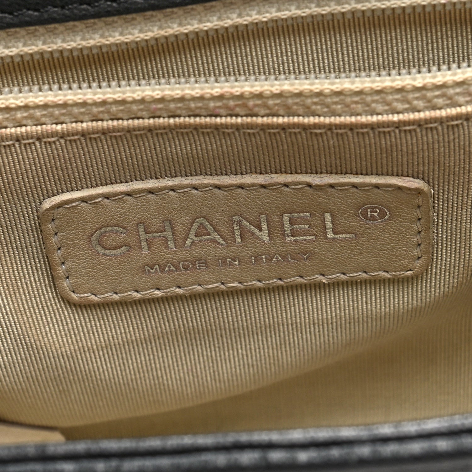 Washed Lambskin Quilted Mini Chain Around Flap Black
