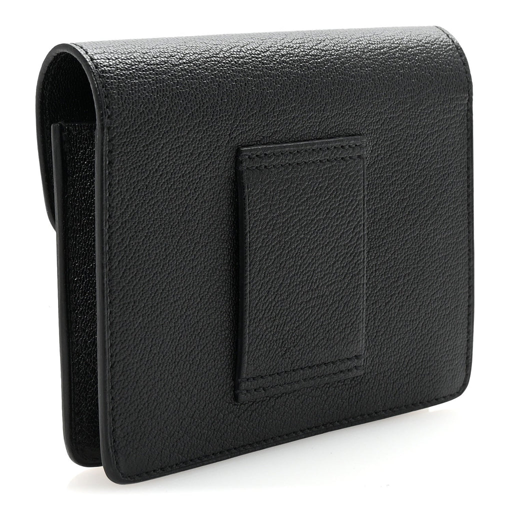 Chevre Mysore Roulis Slim Wallet Black