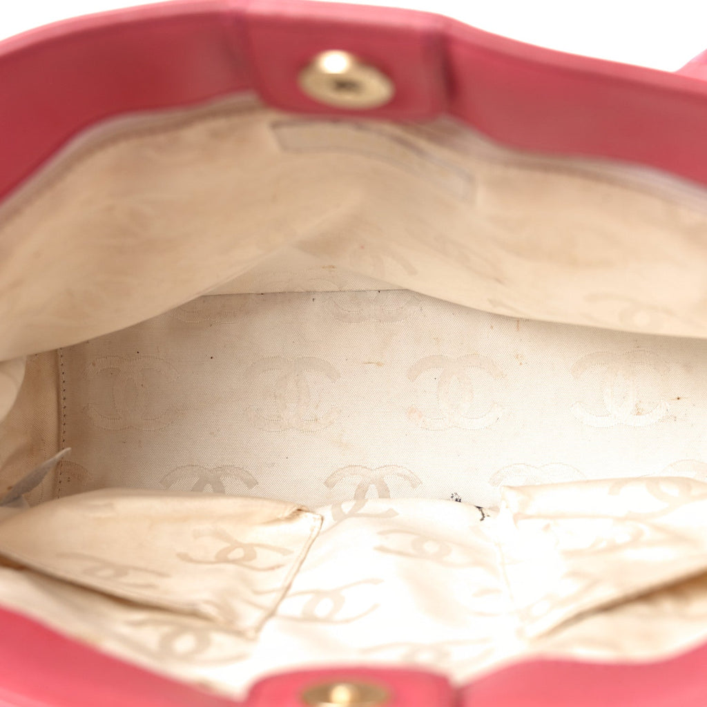 Patent CC Mini Tote Red