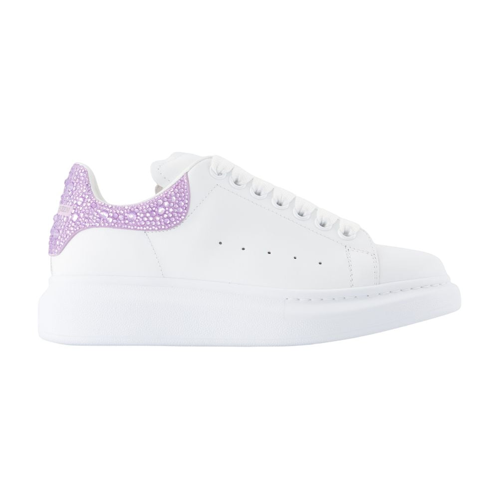 Women's Oversized Sneakers - Alexander McQueen - Leather - Purple