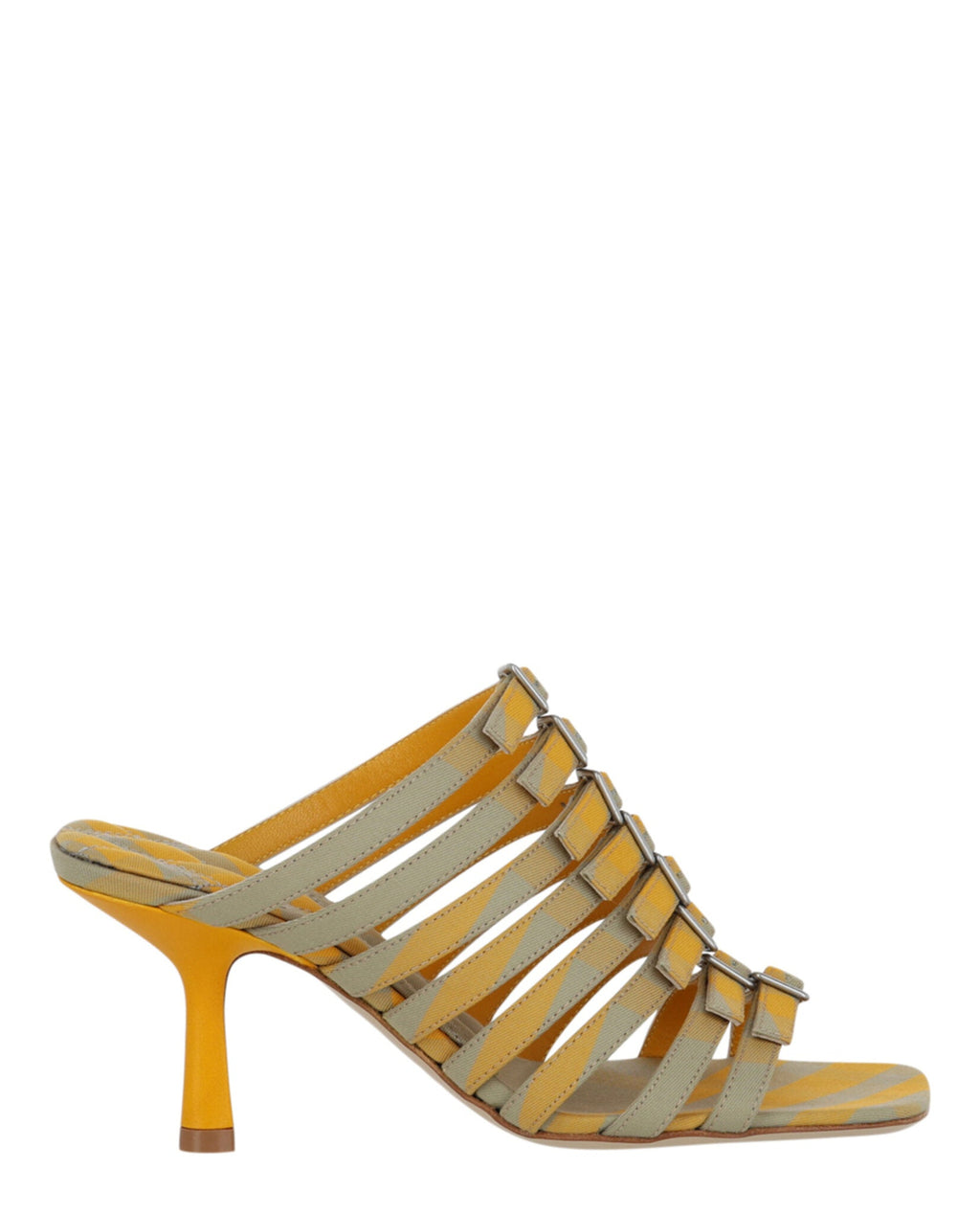 Women's Step Check Heels Sandals
