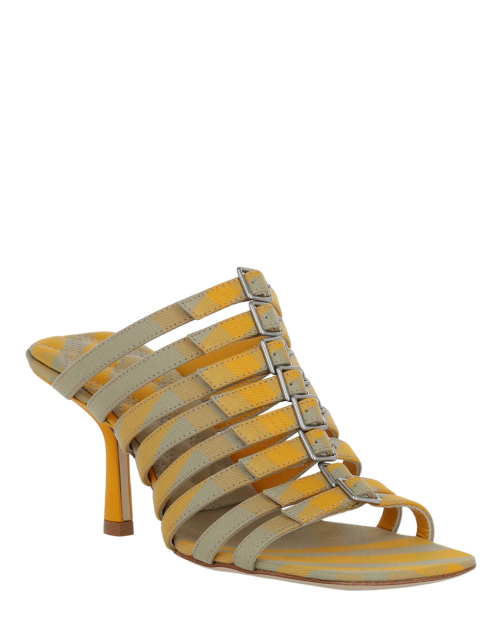 Women's Step Check Heels Sandals