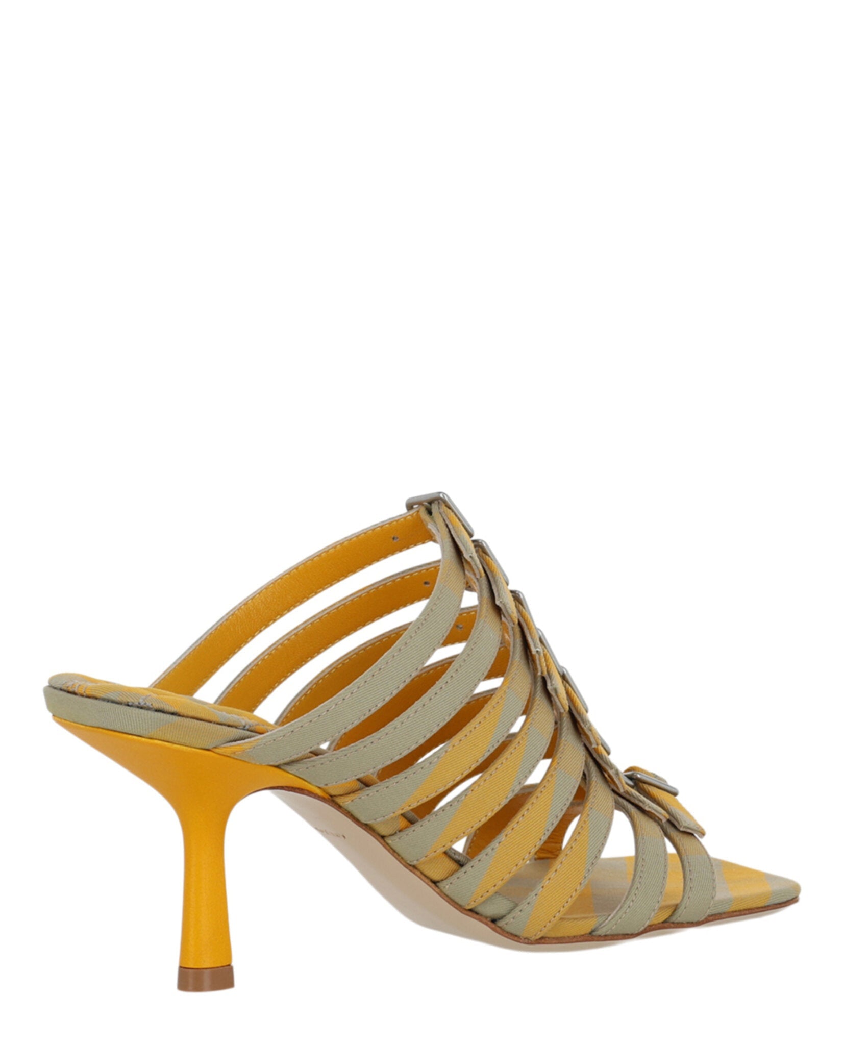 Women's Step Check Heels Sandals