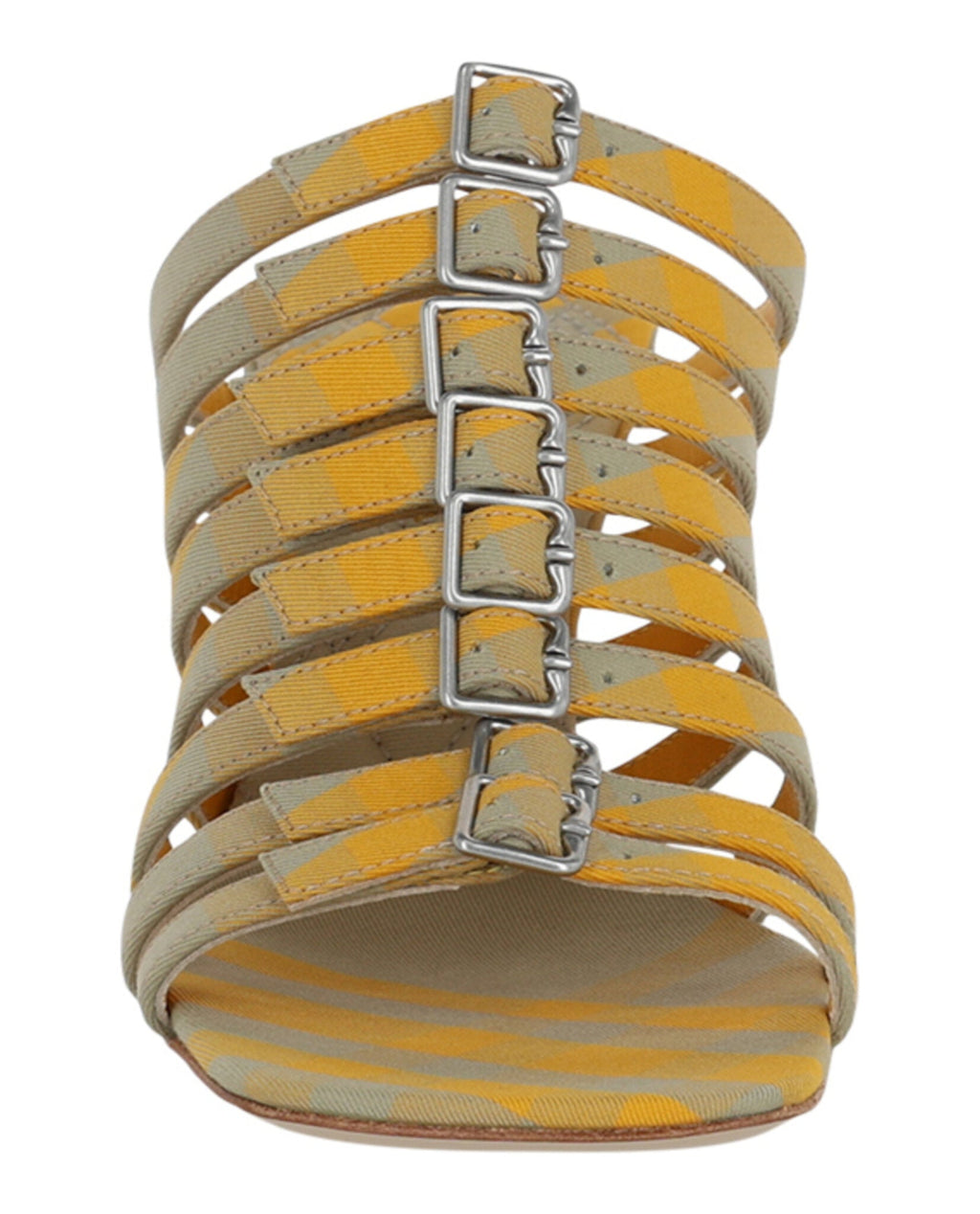 Women's Step Check Heels Sandals