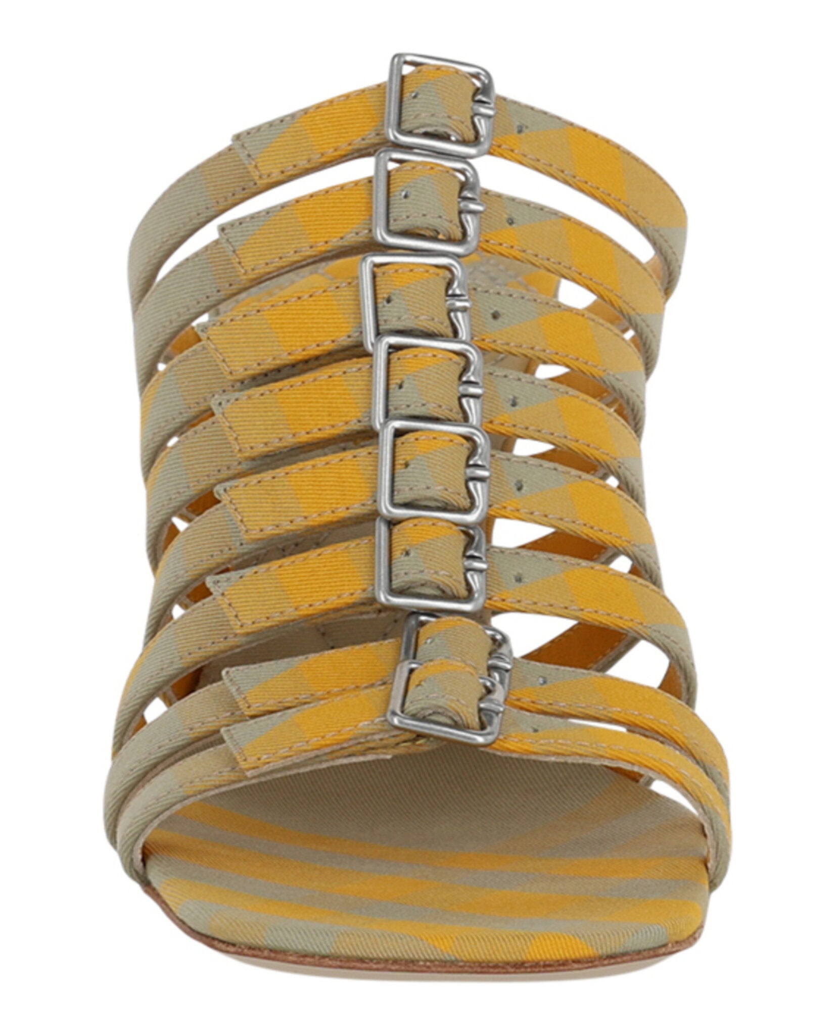 Women's Step Check Heels Sandals