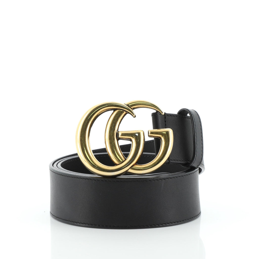 GG Marmont Belt Leather Wide 95