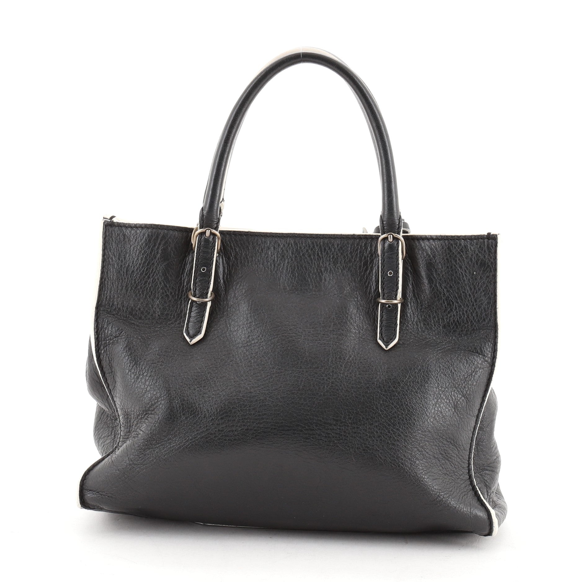 Papier A4 Classic Studs Bag Leather Mini