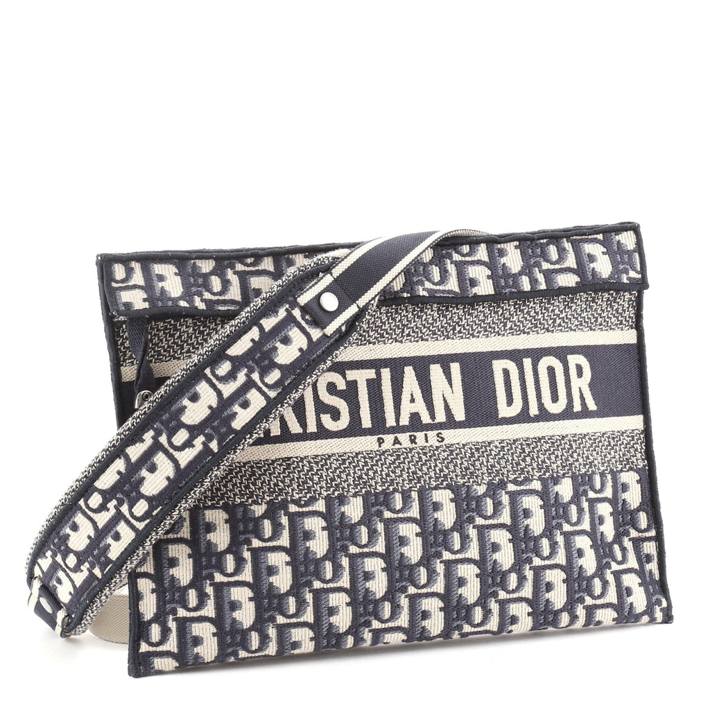 Convertible Clutch Oblique Canvas