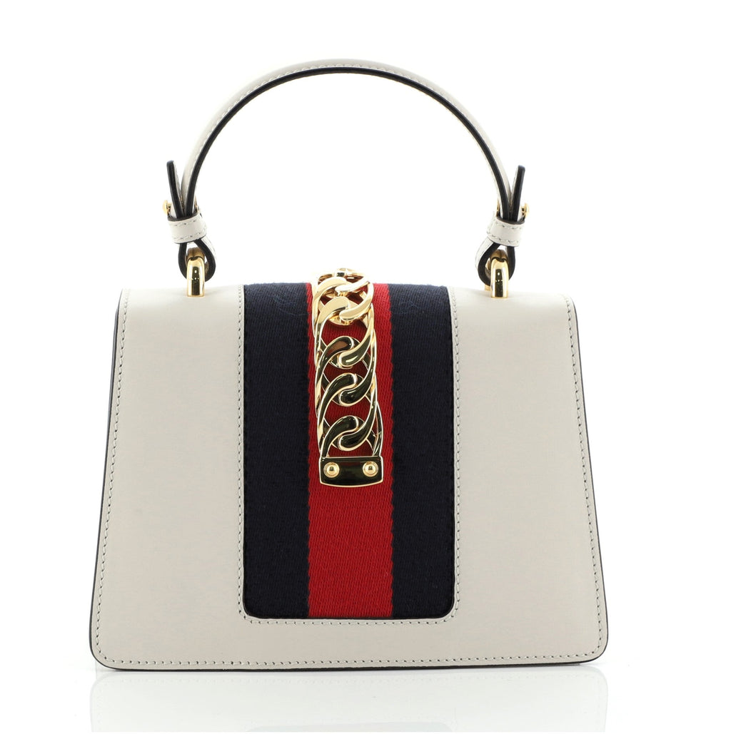 Sylvie Top Handle Bag Leather Mini