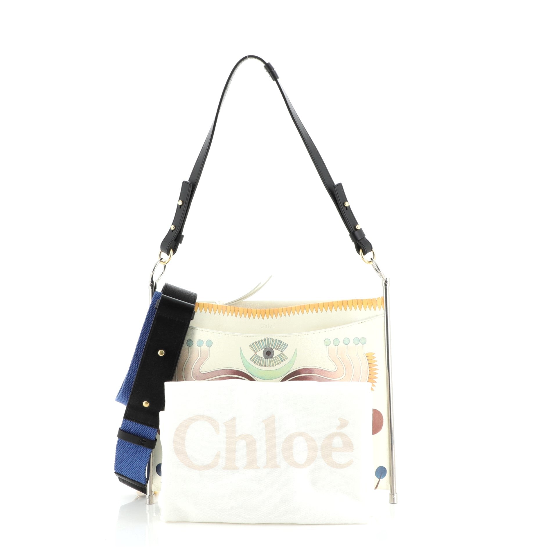 Roy Clutch Printed Leather Medium