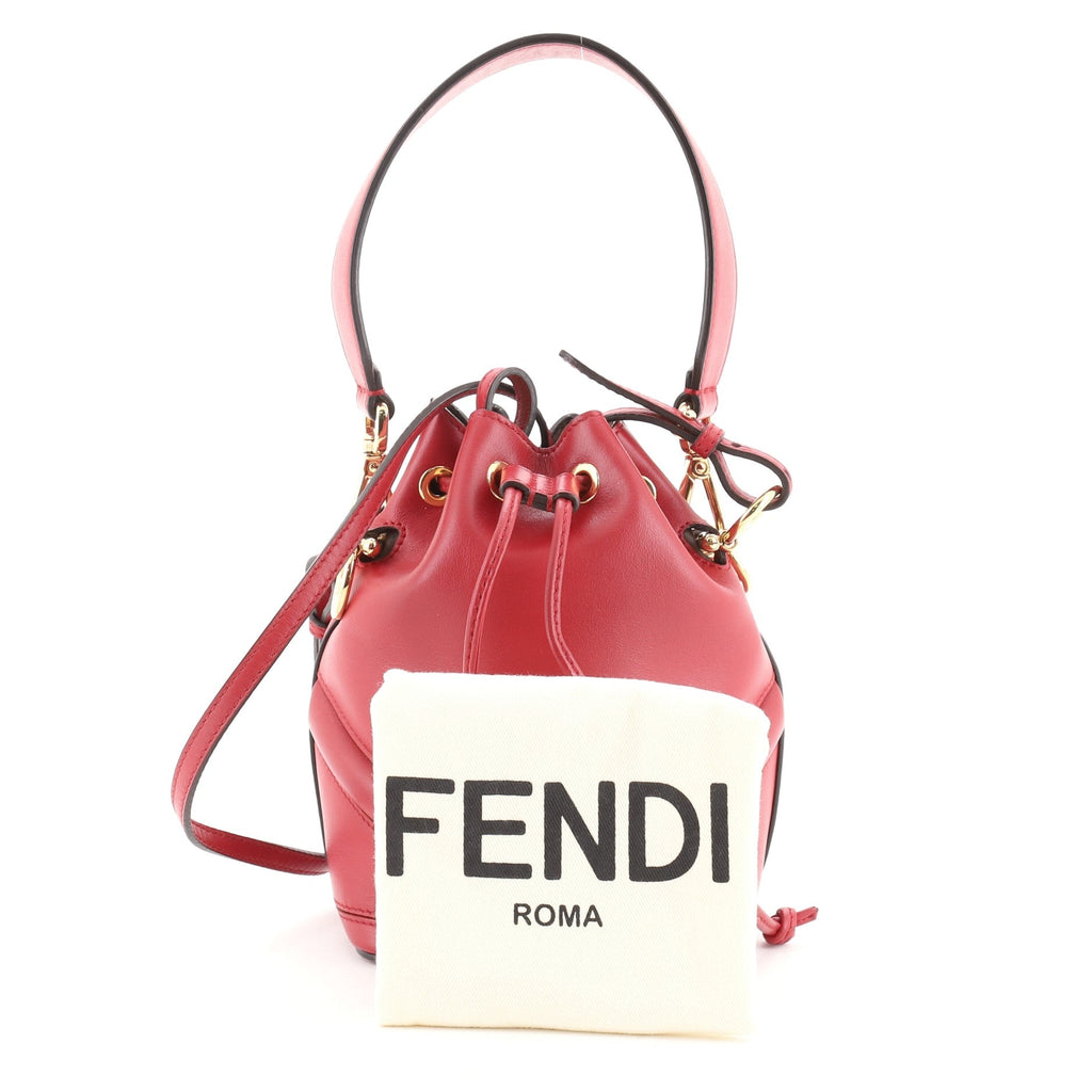 Monster Mon Tresor Bucket Bag Leather Mini