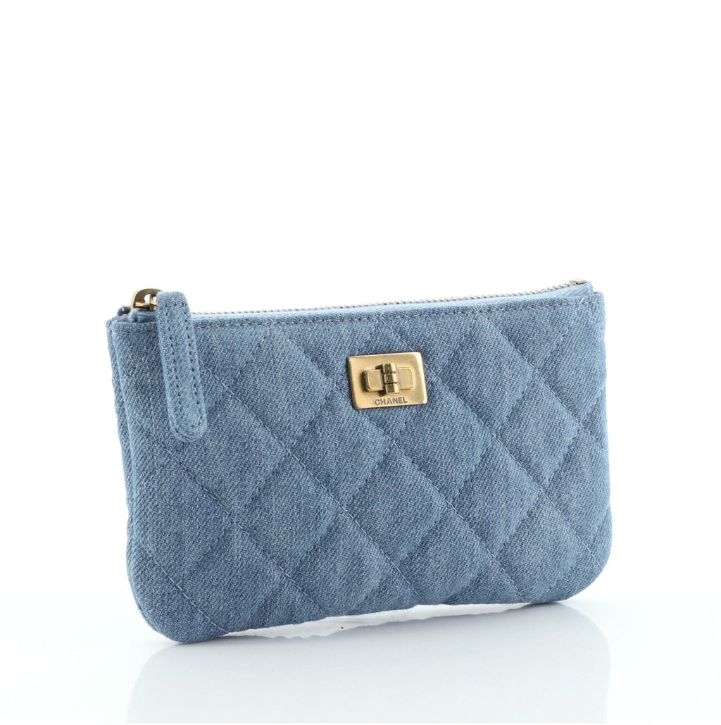 Reissue 2.55 O Case Pouch Quilted Denim Mini