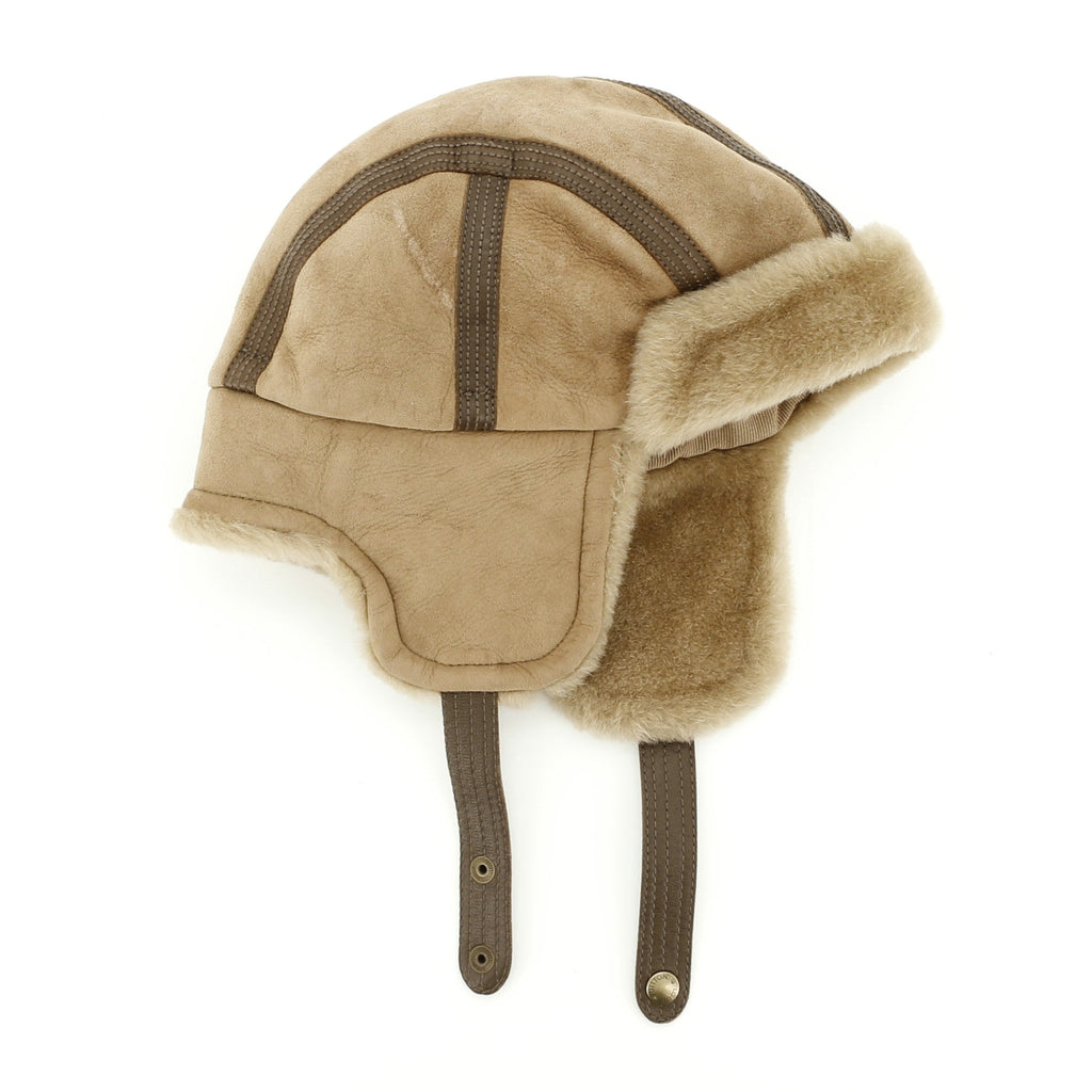 Chapkalaska Trapper Aviator Hat Shearling XS