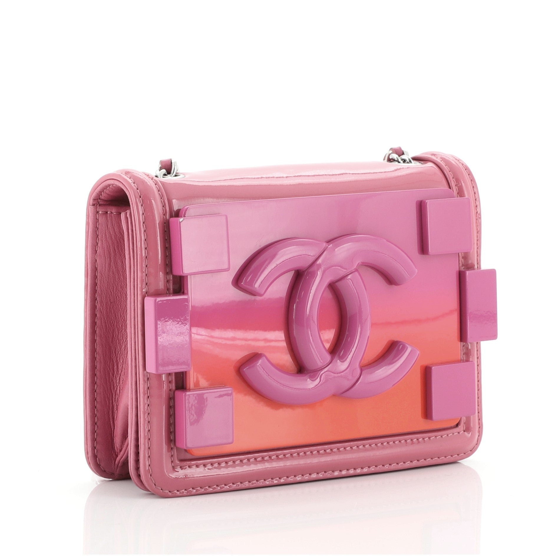 Boy Brick Flap Bag Patent and Plexiglass Mini