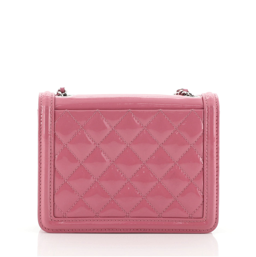 Boy Brick Flap Bag Patent and Plexiglass Mini