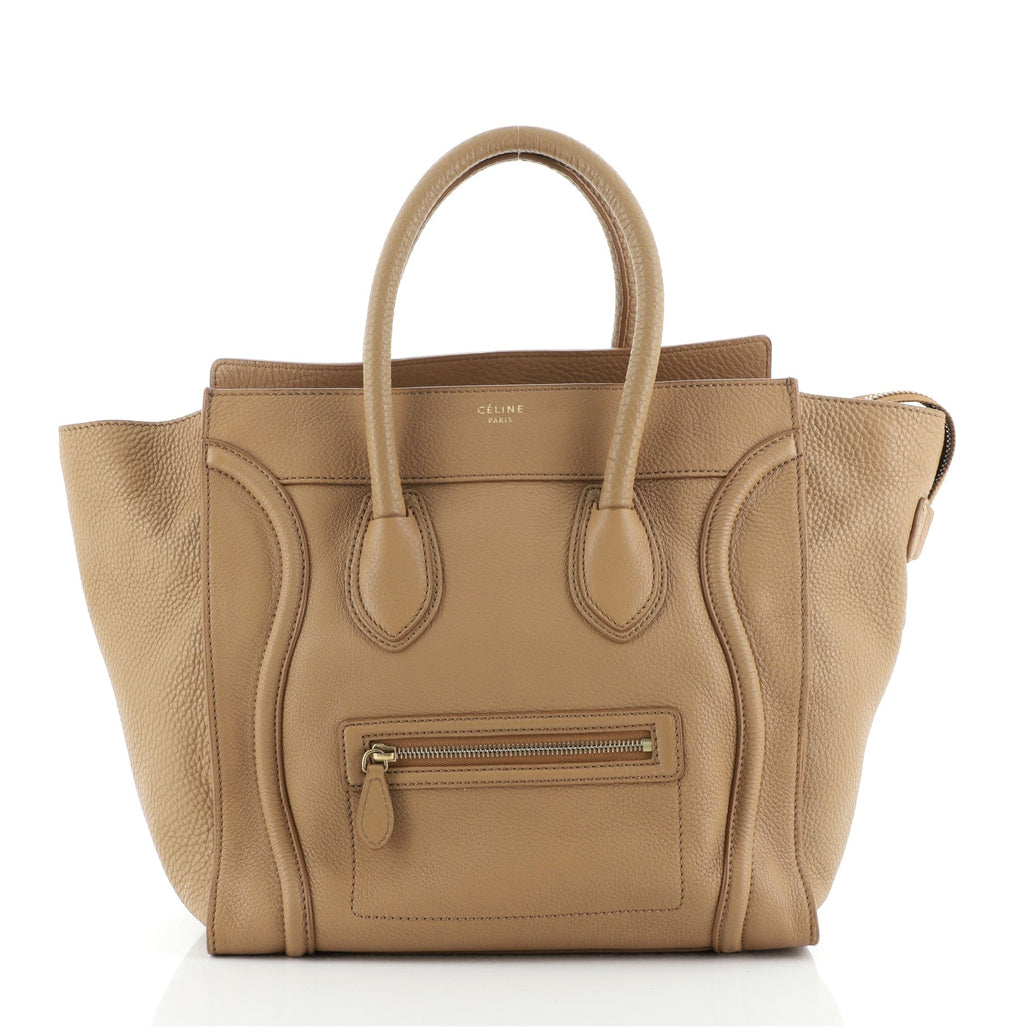 Luggage Bag Grainy Leather Mini
