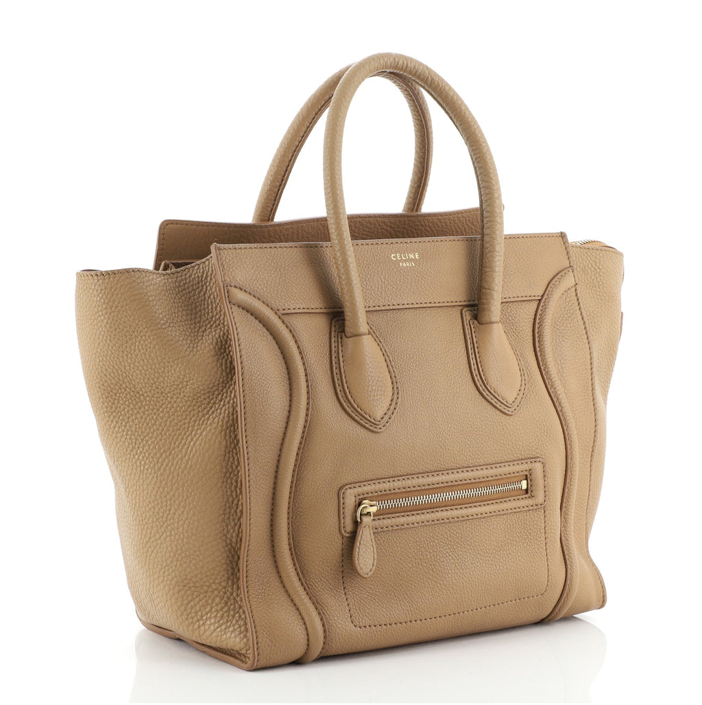 Luggage Bag Grainy Leather Mini