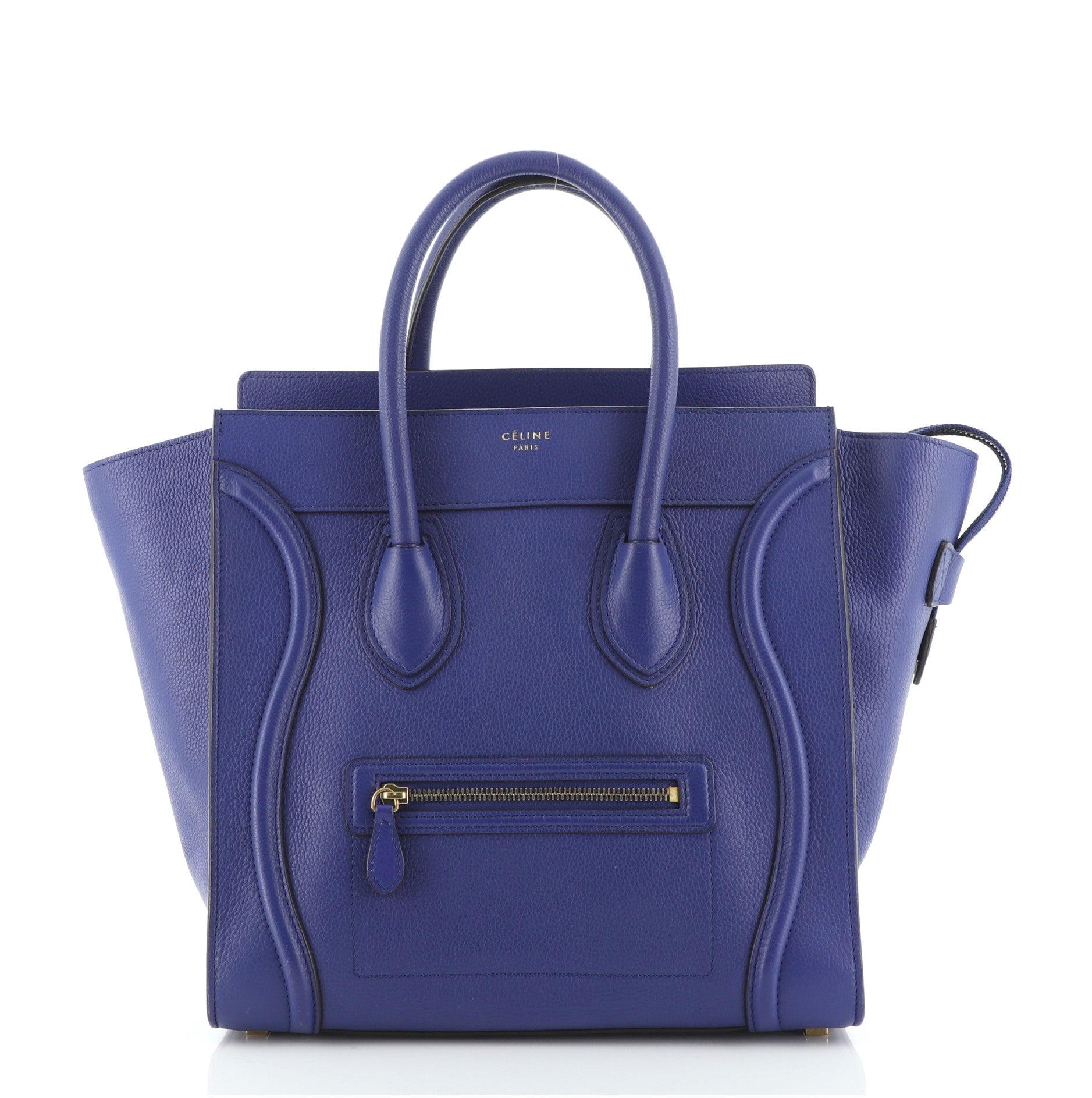 Luggage Bag Grainy Leather Mini