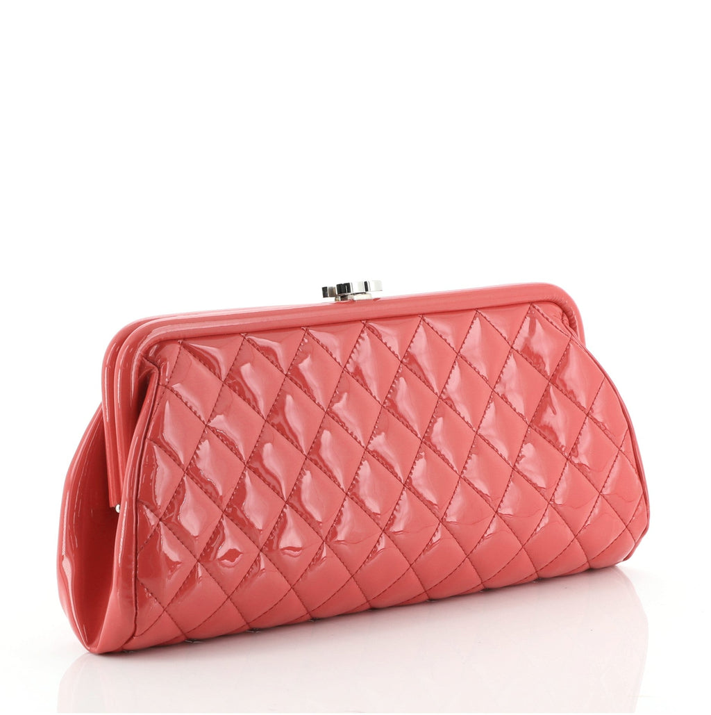 Timeless Clutch Quilted Patent