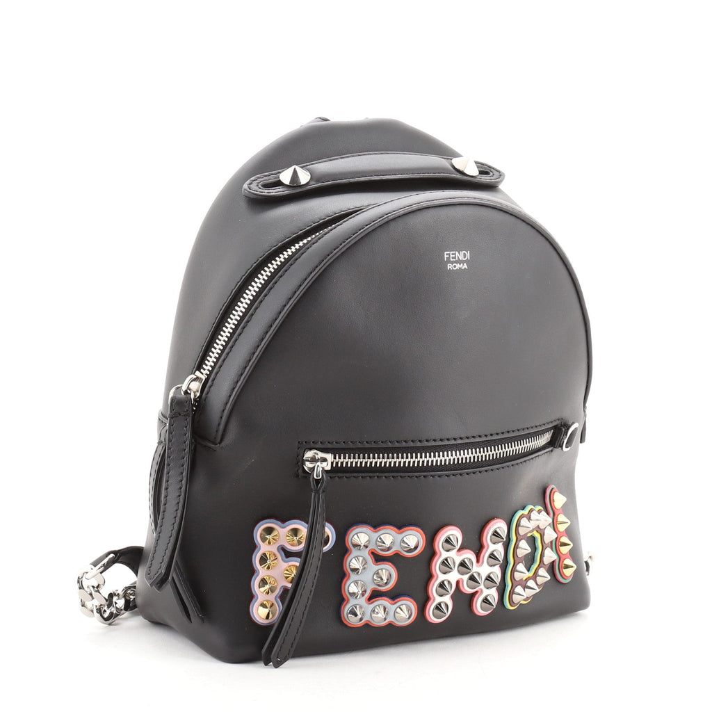 By The Way Backpack Logo Studded Leather Mini