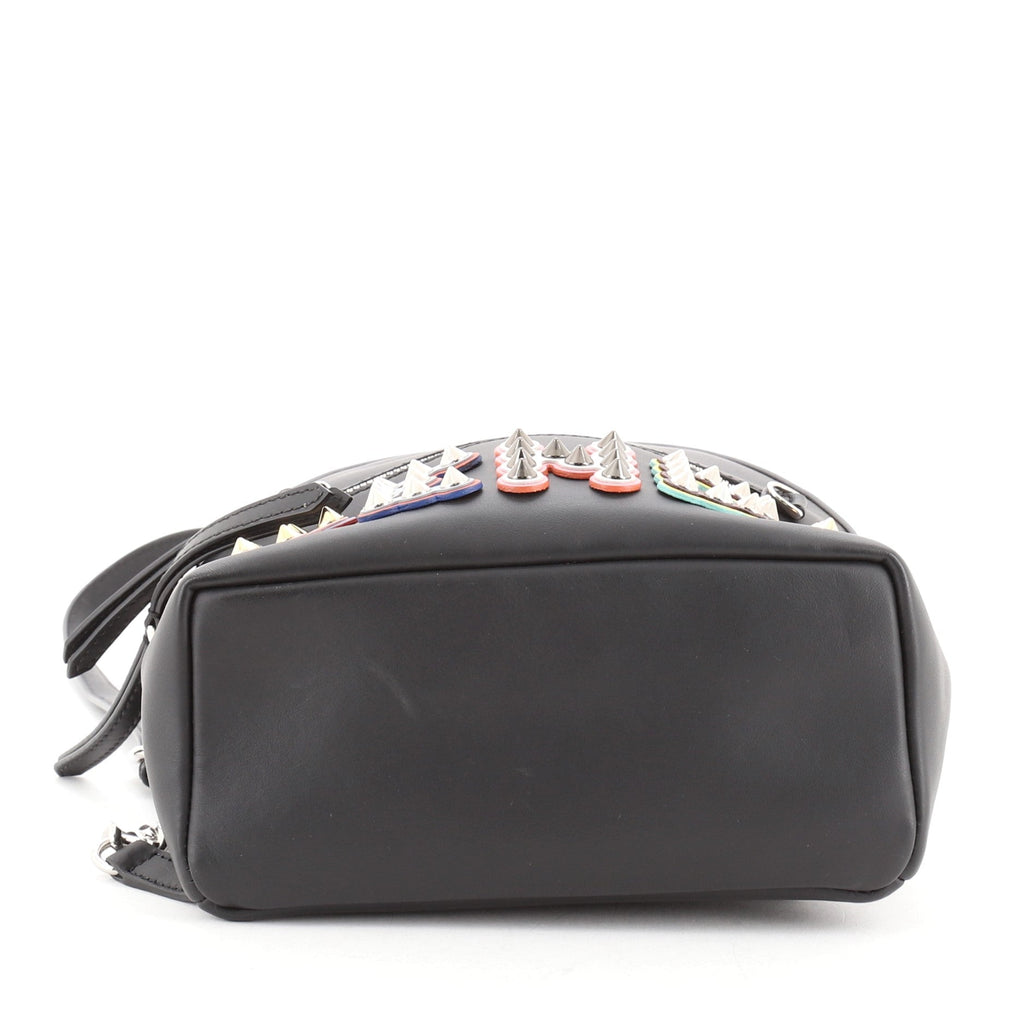 By The Way Backpack Logo Studded Leather Mini
