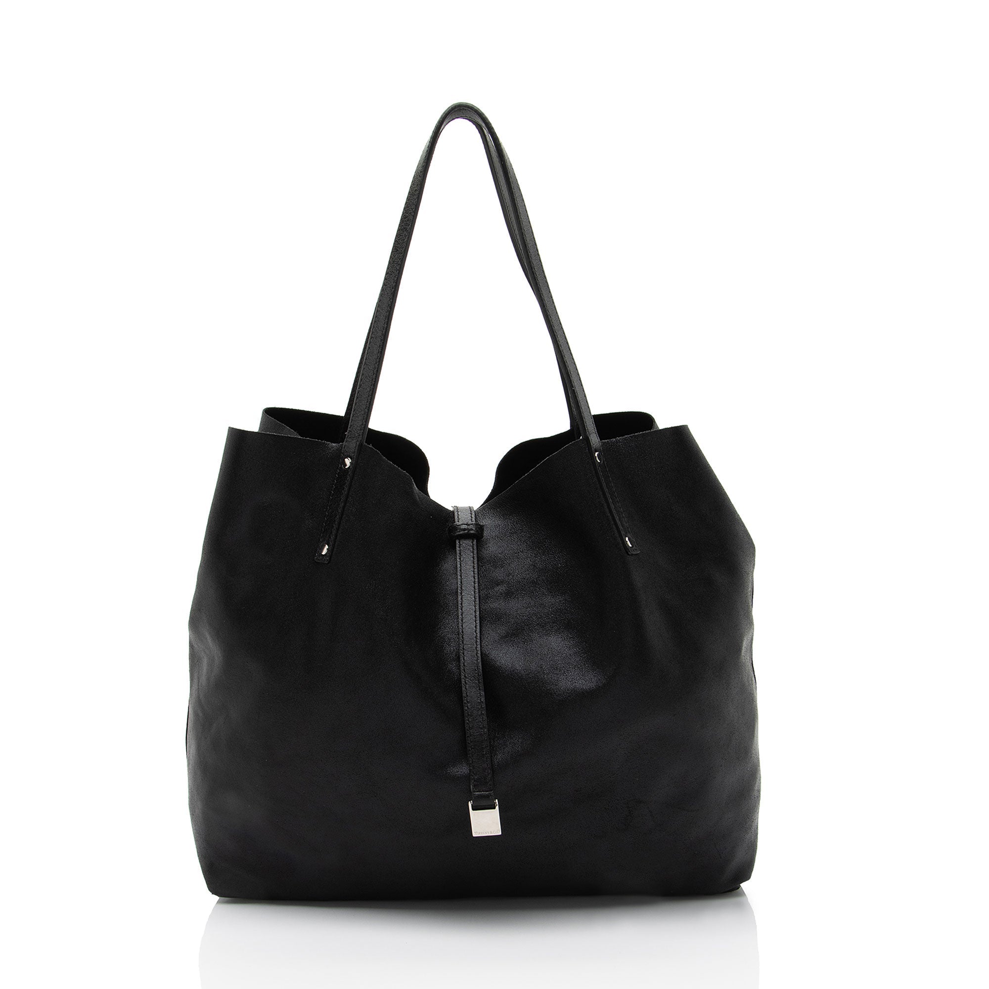 Horizontal Cabas Tote Leather Large