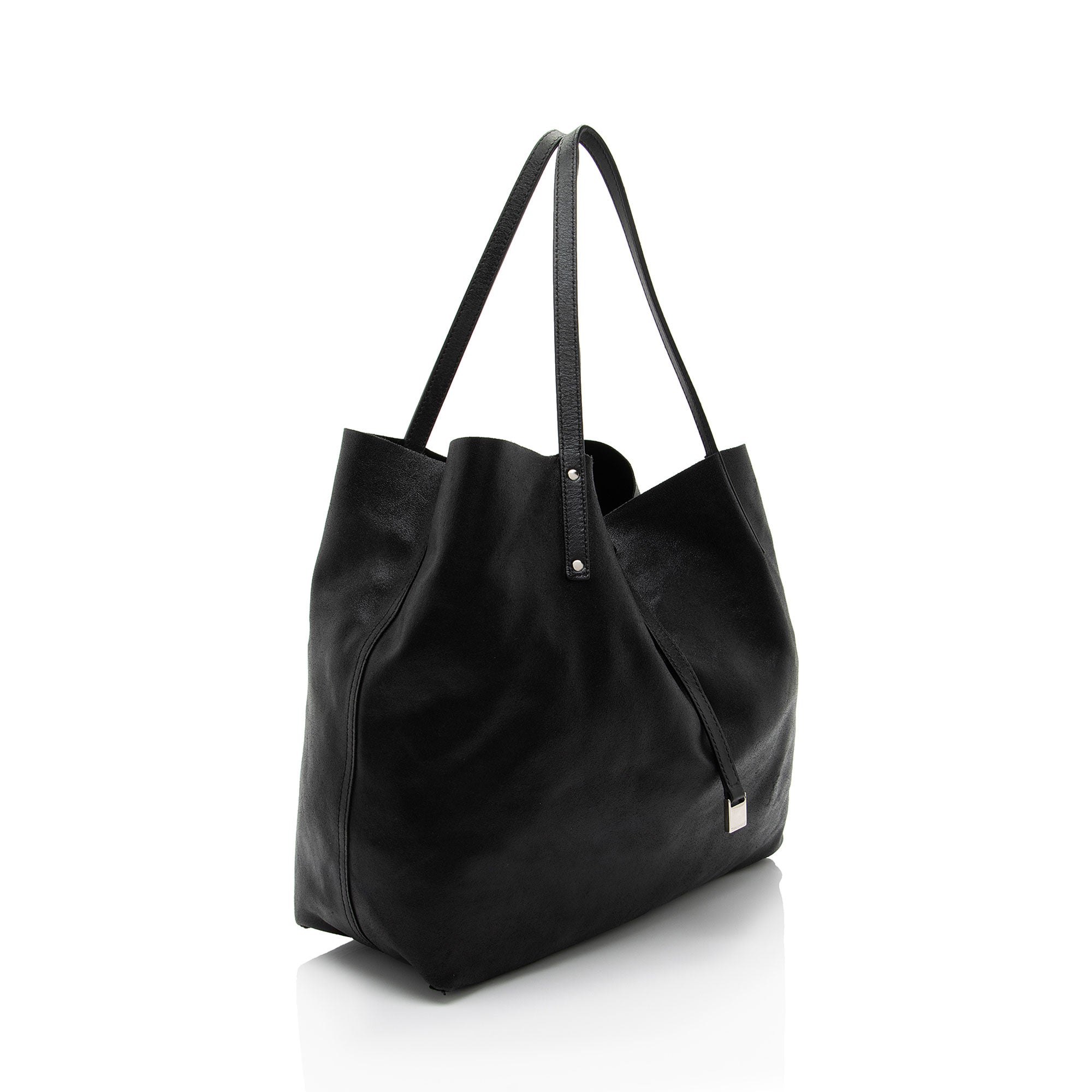 Horizontal Cabas Tote Leather Large