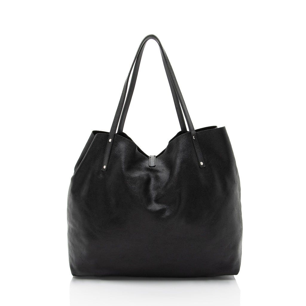 Horizontal Cabas Tote Leather Large