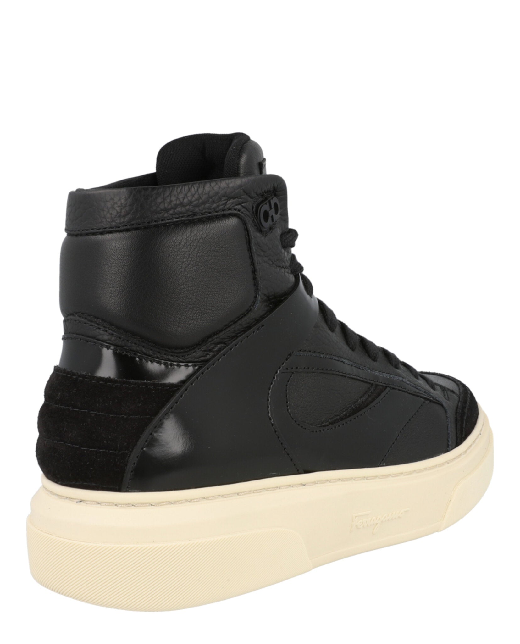 Cassio Leather High-Top Sneakers