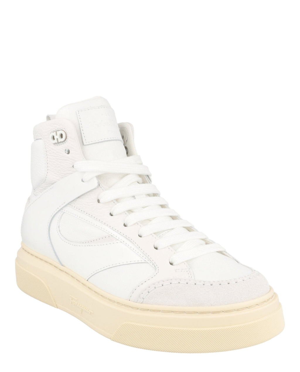 Cassio Leather High-Top Sneakers