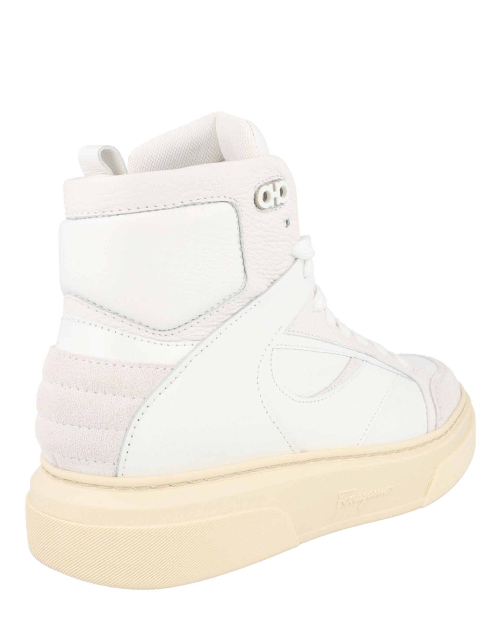 Cassio Leather High-Top Sneakers