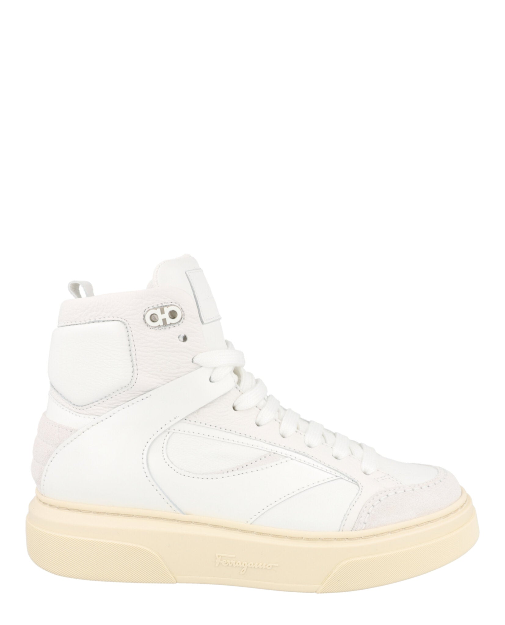 Cassio Leather High-Top Sneakers