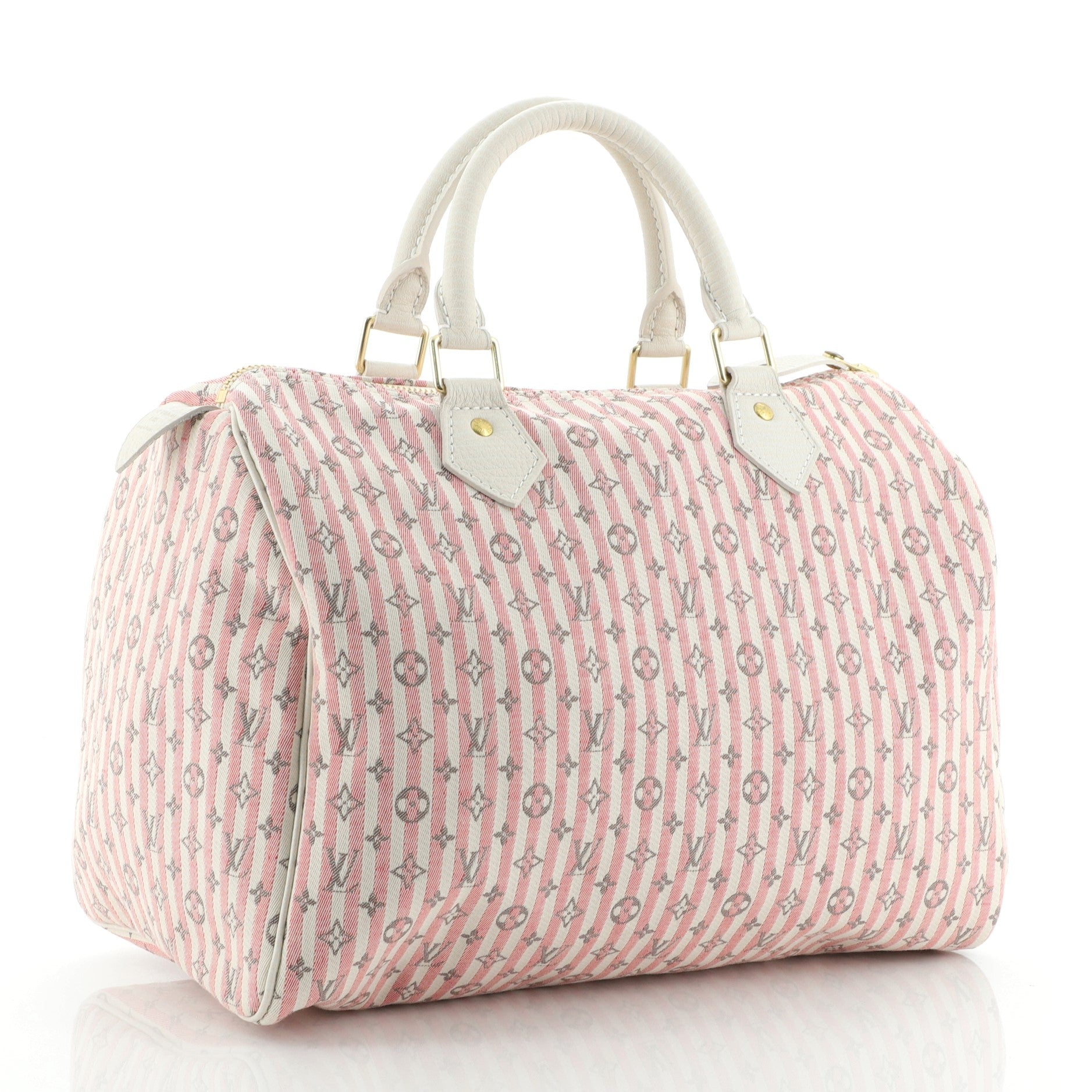 Speedy Handbag Mini Lin Croisette 30