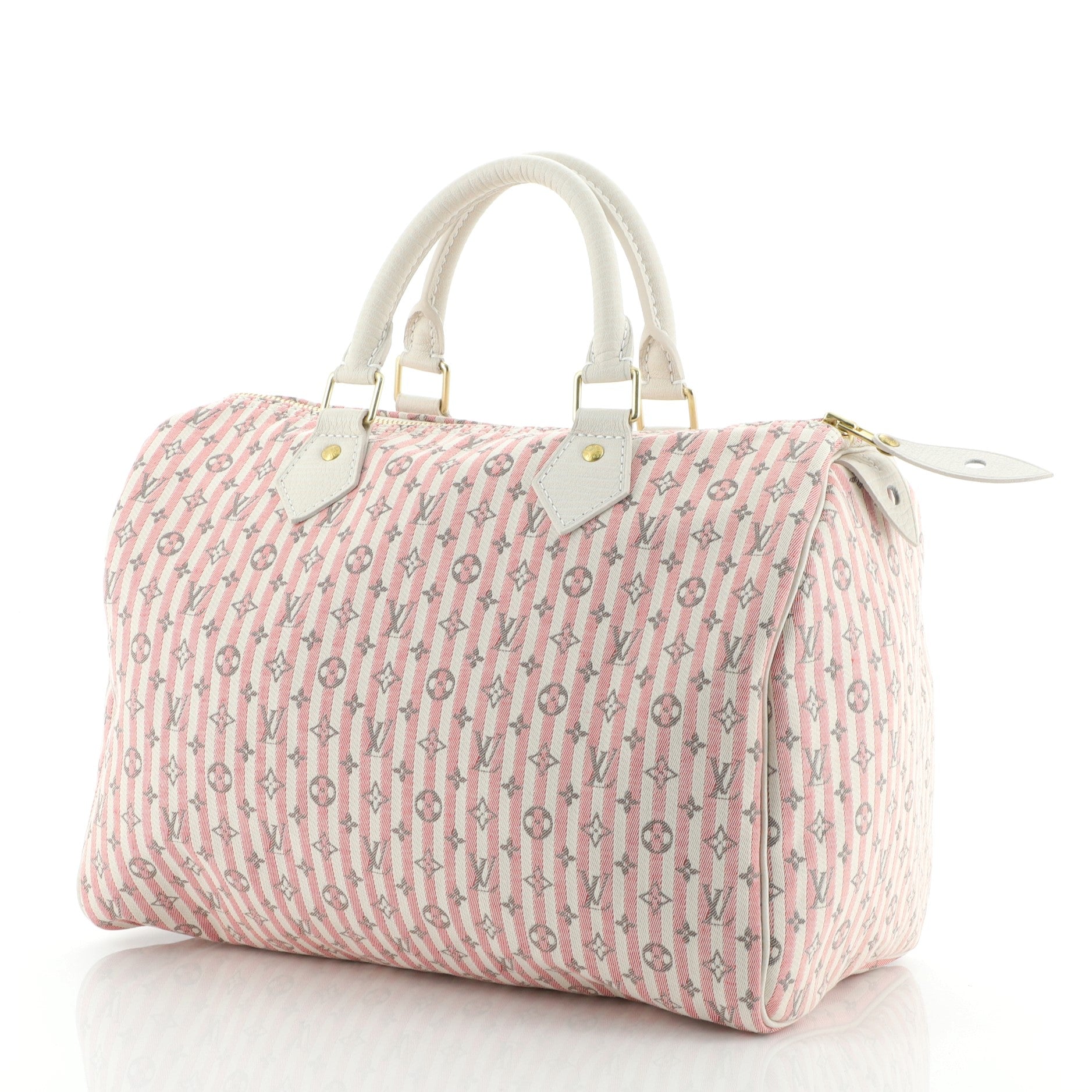 Speedy Handbag Mini Lin Croisette 30