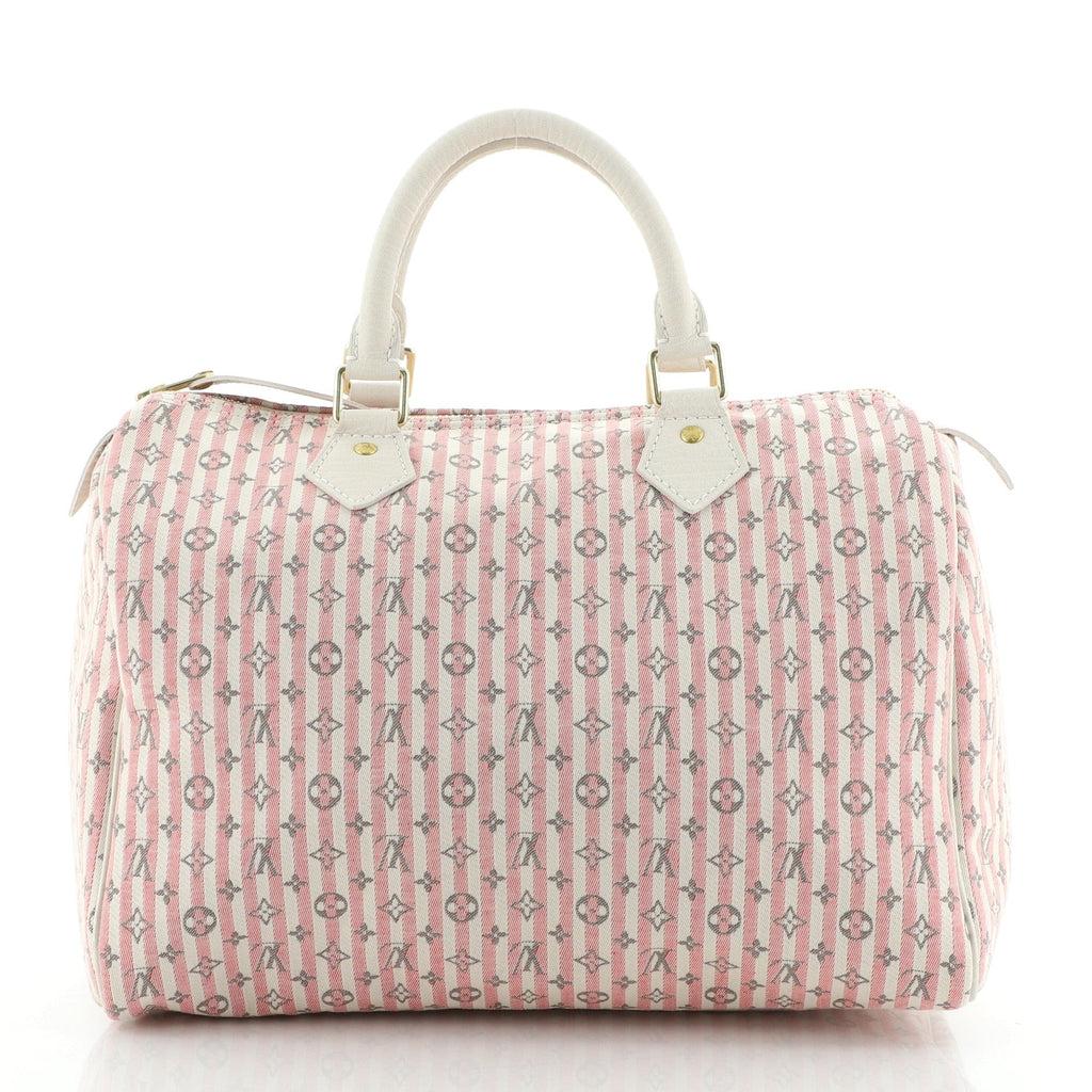 Speedy Handbag Mini Lin Croisette 30