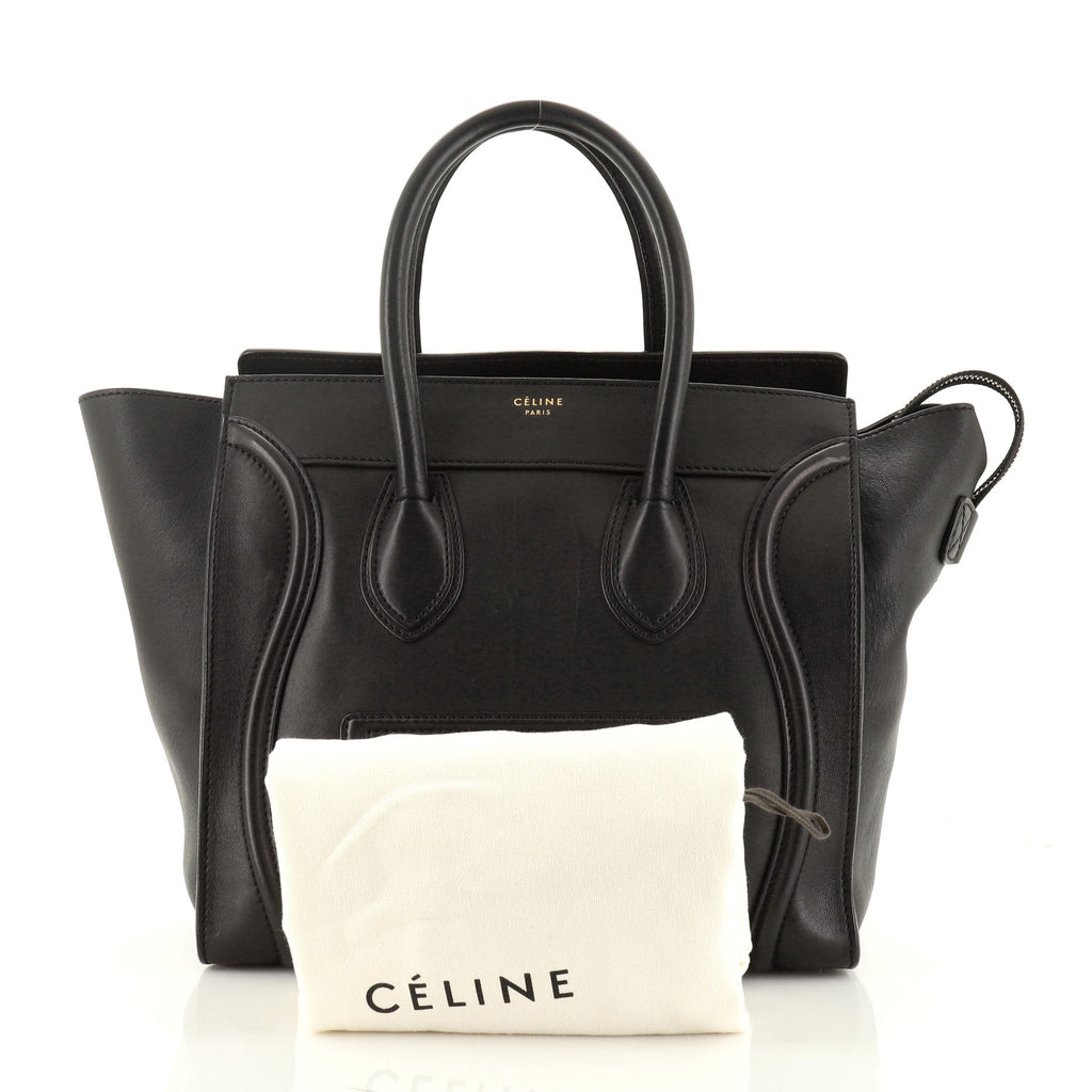 Luggage Bag Smooth Leather Mini