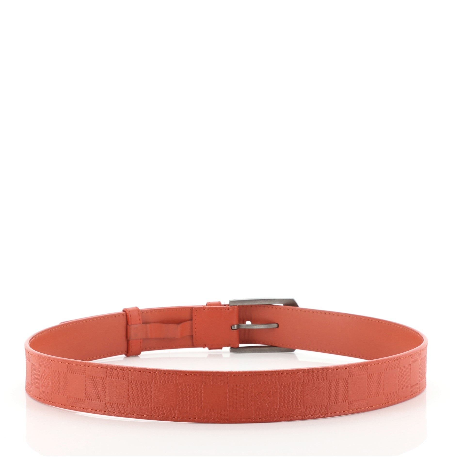 Detroit Belt Damier Infini Leather Wide 90
