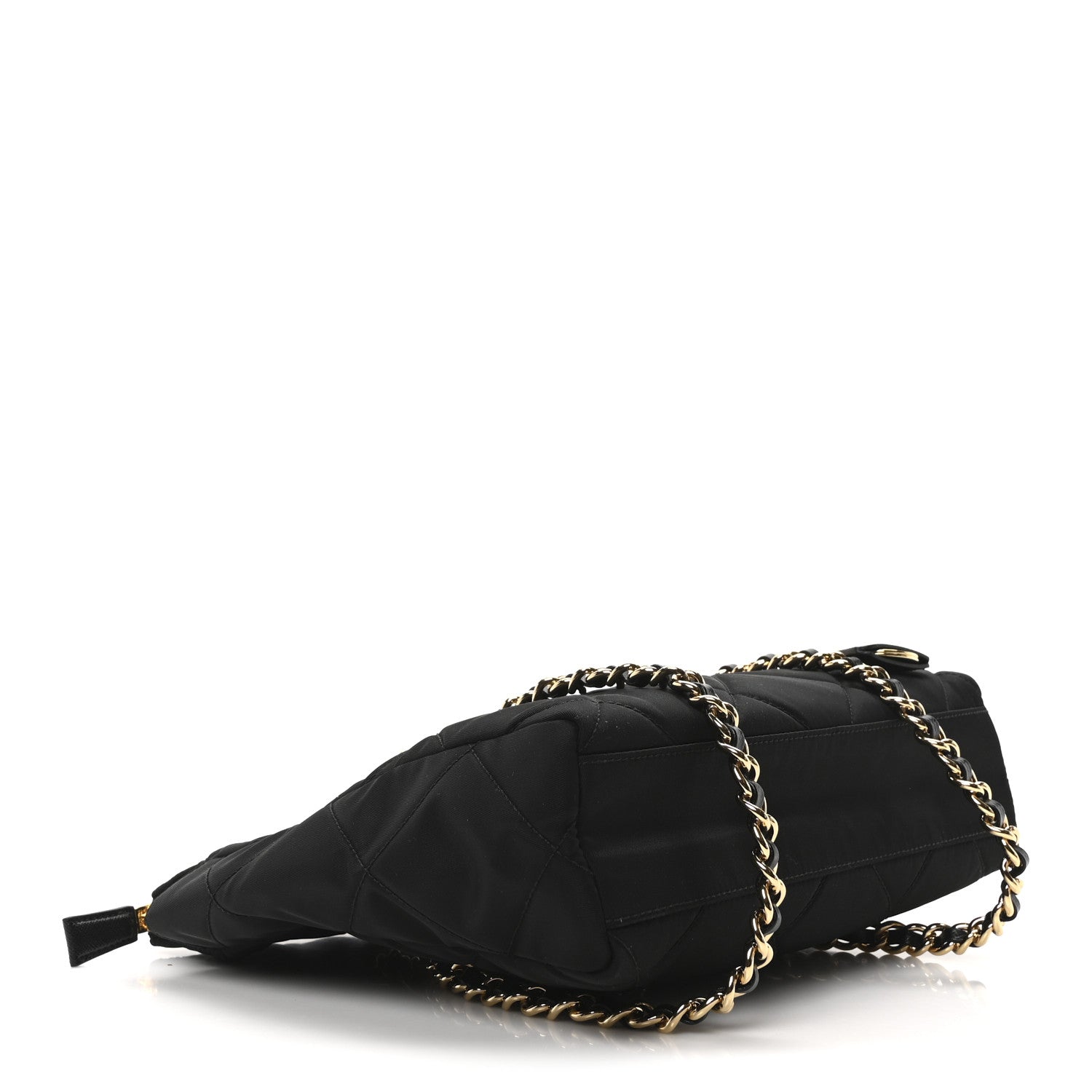 Re-Nylon Saffiano Stitched Re-Edition 1995 Shoulder Bag Black
