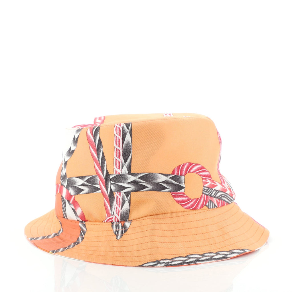 Reverso Bucket Hat Printed Silk Medium