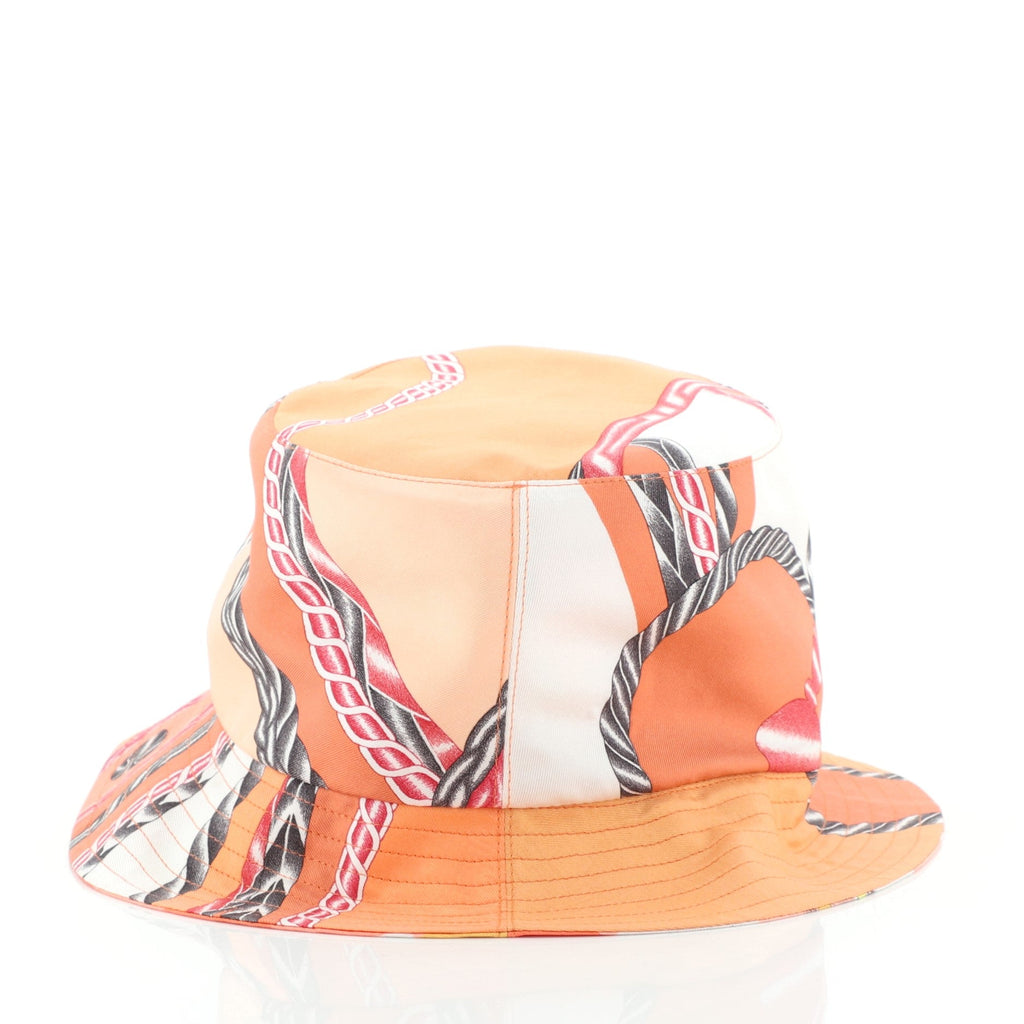 Reverso Bucket Hat Printed Silk Medium