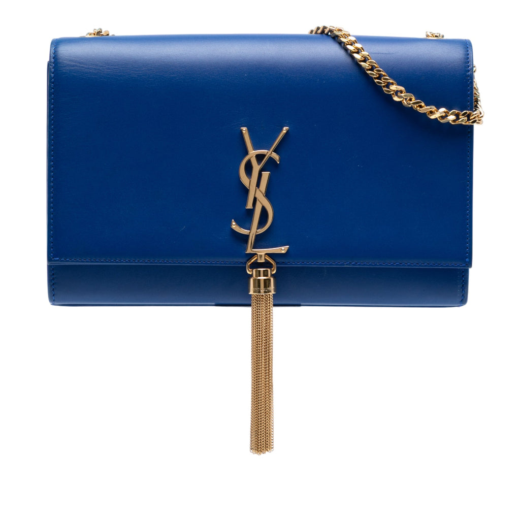 Classic Monogram Tassel Crossbody Bag Leather Medium