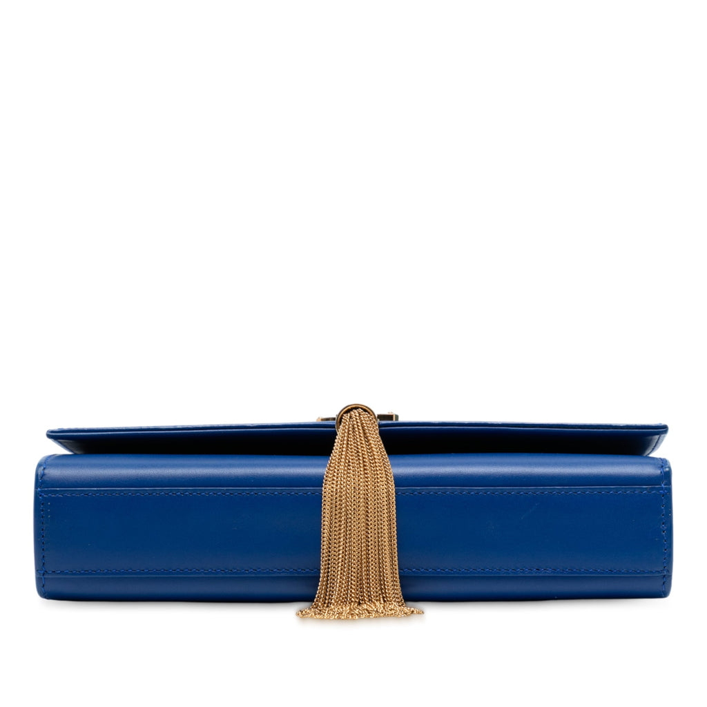Classic Monogram Tassel Crossbody Bag Leather Medium