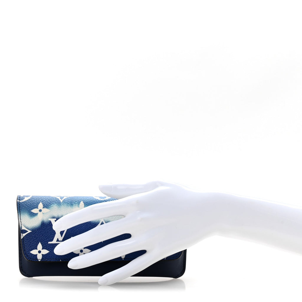 Monogram Escale Sunglass Case Blue