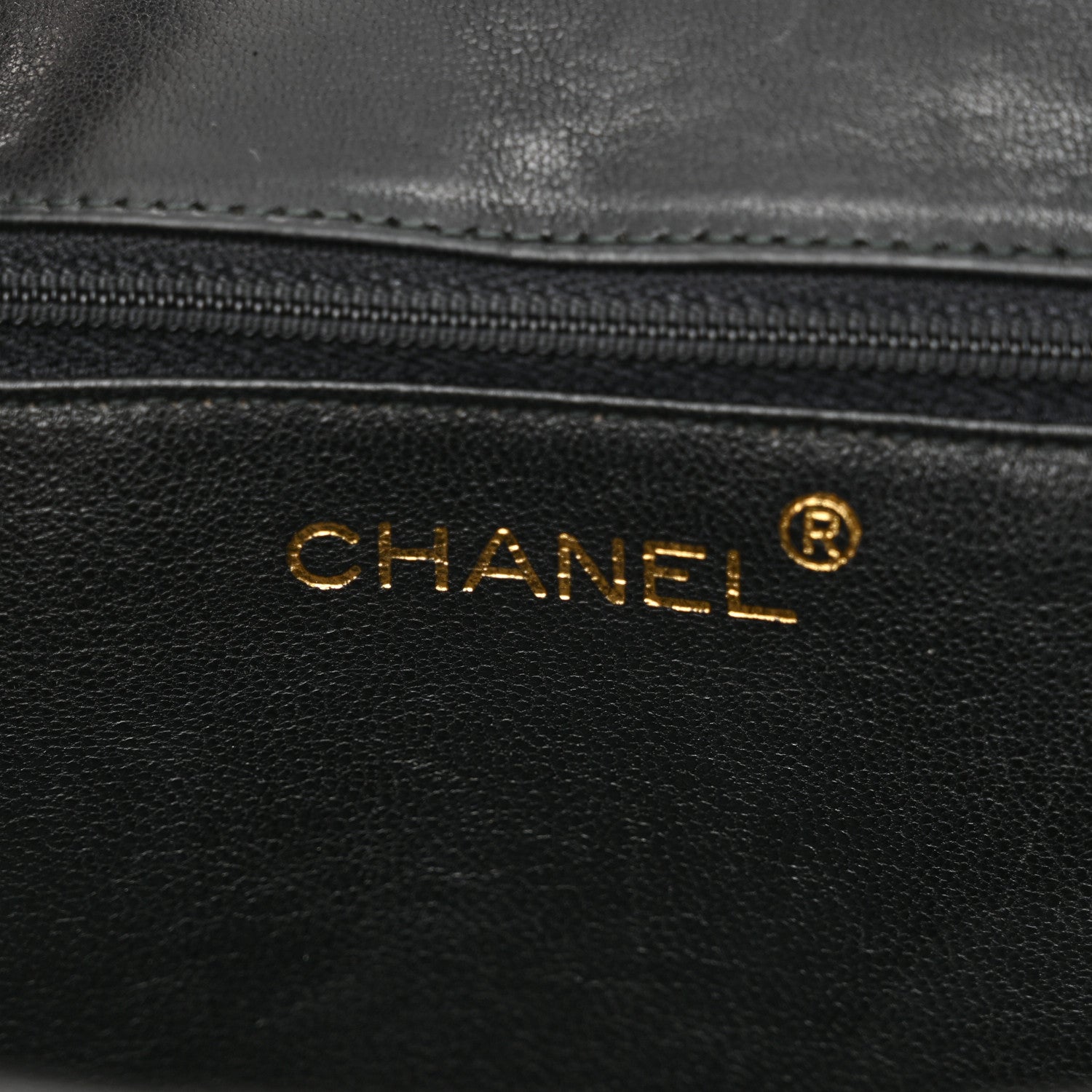 Quilted CC Tassel Flap Bag Black