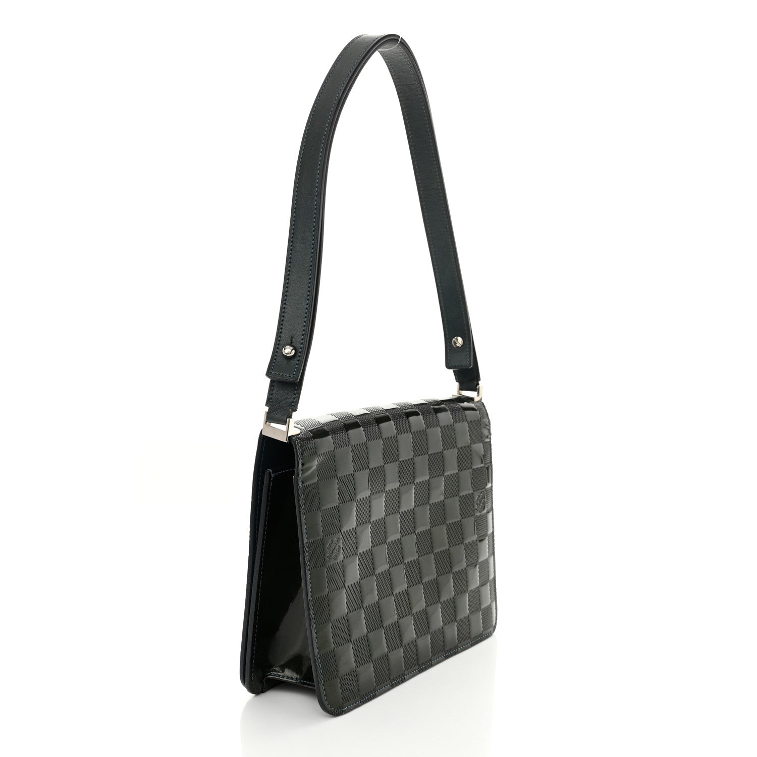 Damier Vernis Cabaret Bag Blue