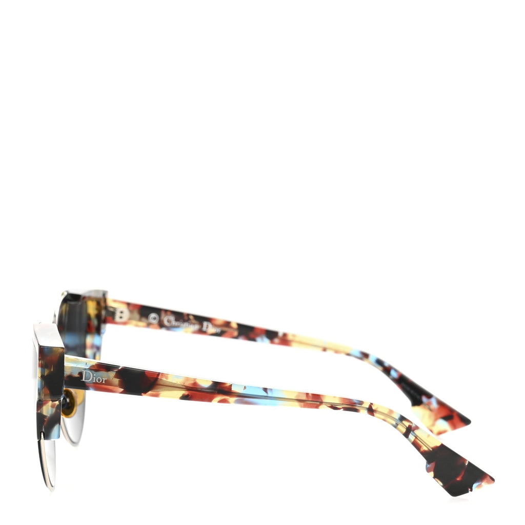 Acetate WildlyDior Sunglasses Tortoise Multicolor
