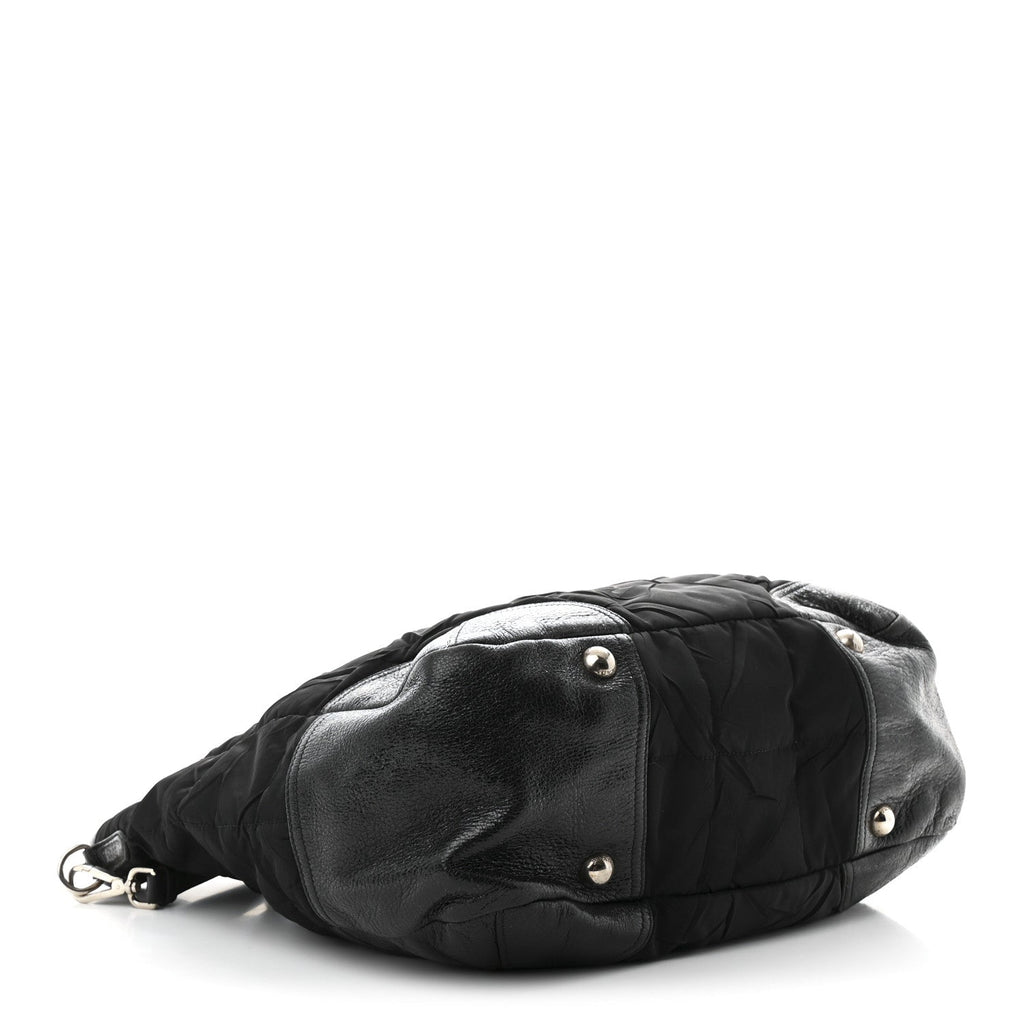 Tessuto Nylon Cervo Lux 24H Tote Black