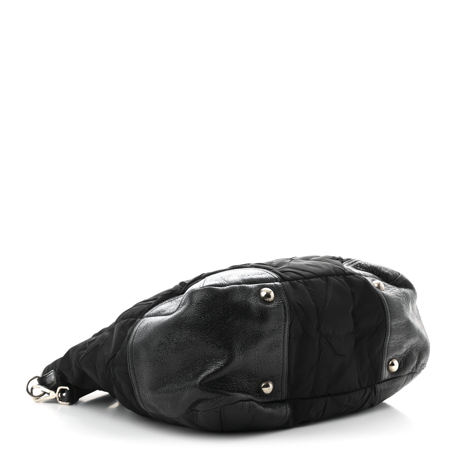 Tessuto Nylon Cervo Lux 24H Tote Black